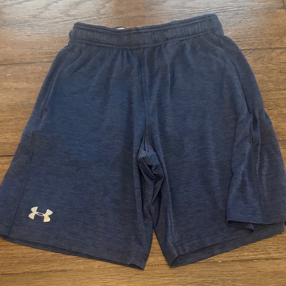 Under Armour Men's Navy Blue Athletic Shorts